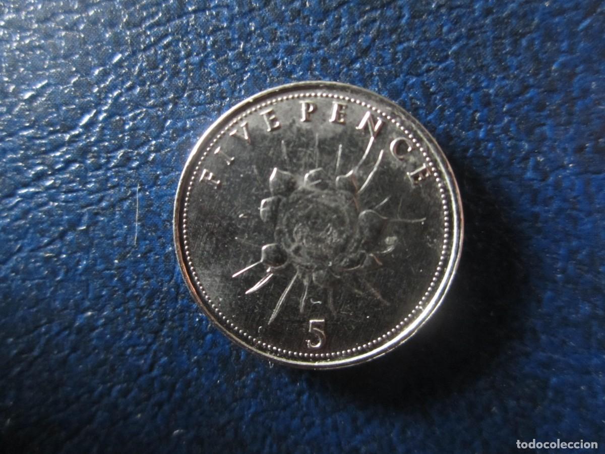Monedas antiguas de Europa: Gibraltar 5 peniques 2016