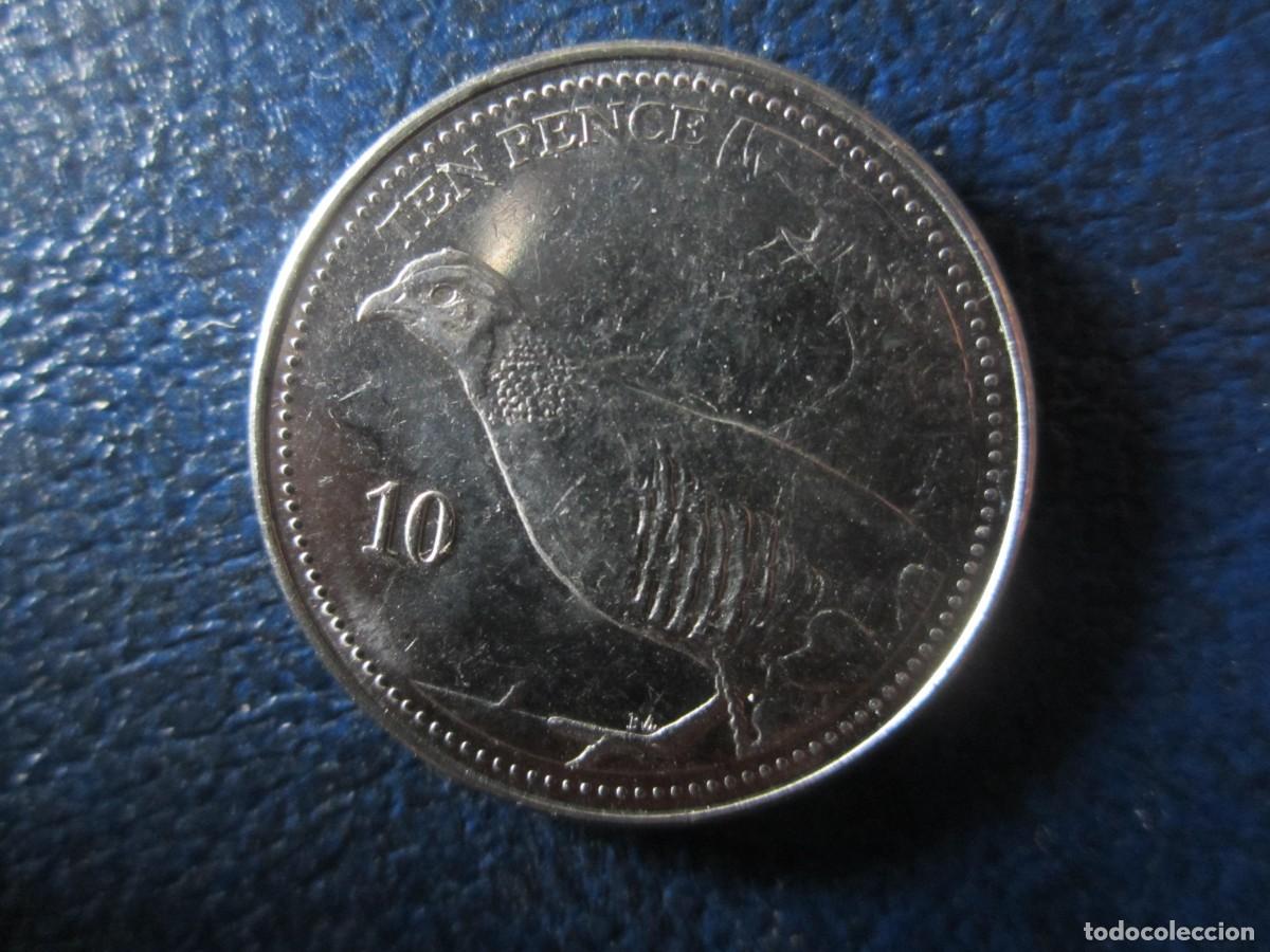 Monedas antiguas de Europa: Gibraltar 10 peniques 2020