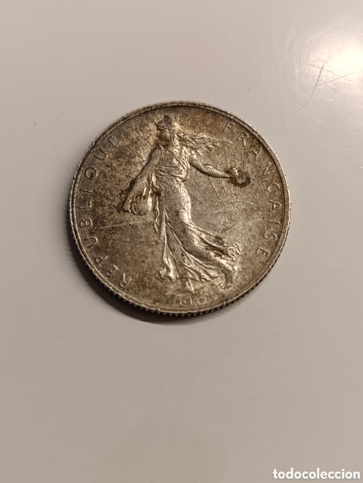 Monedas antiguas de Europa: Francia 2 Francos 1914 - Semeuse - Plata - MBC