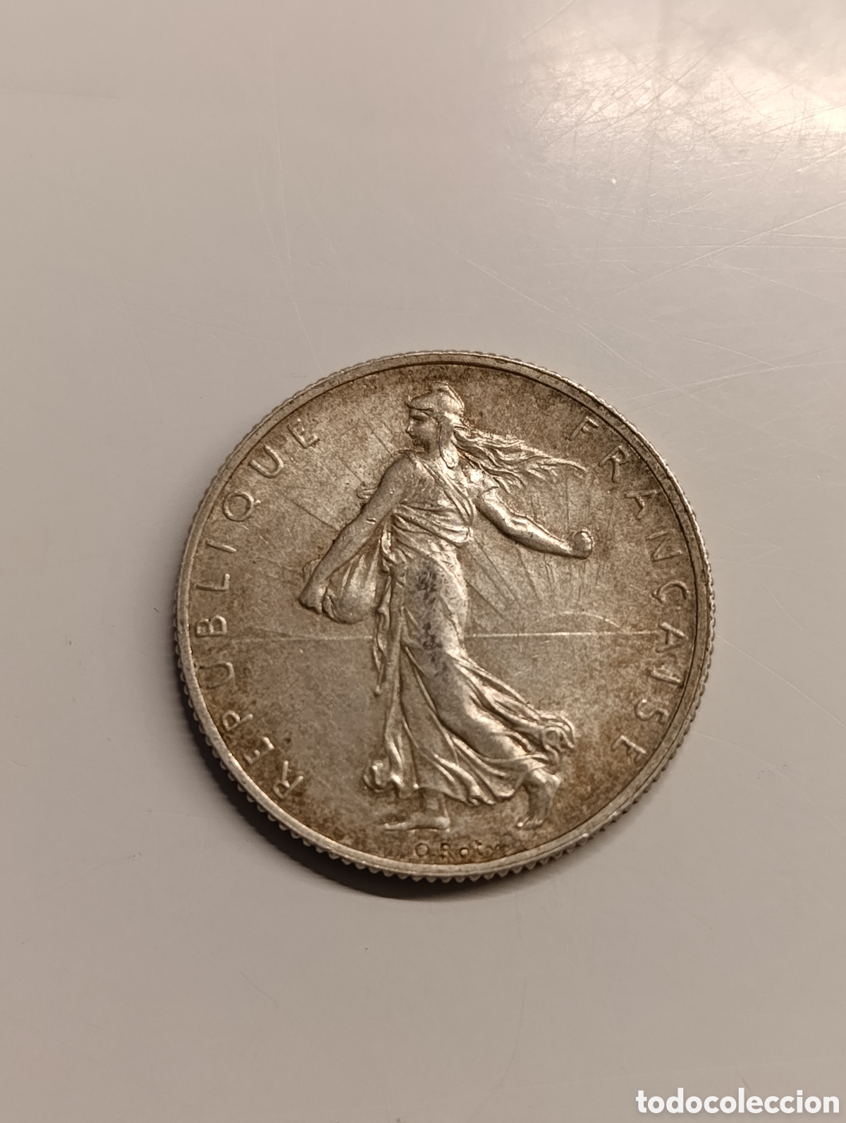 Monedas antiguas de Europa: Francia 2 Francos 1920 - Semeuse - Plata 835&permil; - EBC/MBC+
