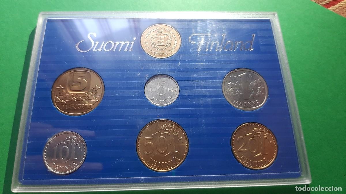 Monedas antiguas de Europa: (FINLANDIA)(1989) SET DE MONEDAS
