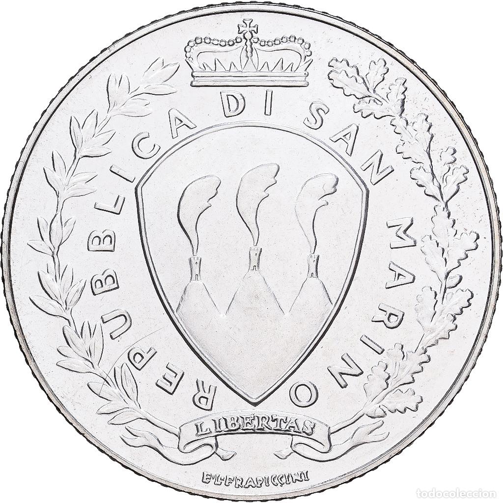 Monedas antiguas de Europa: [#1202935] San Marino, 5 Euro, 2003, Rome, Plata, EBC, KM:452