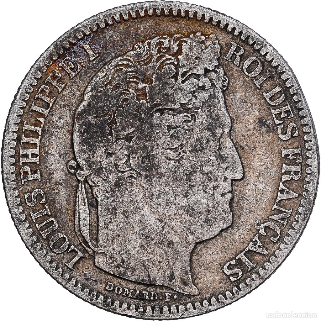 Monedas antiguas de Europa: [#1167757] Francia, Louis-Philippe, 2 Francs, 1847, Paris, Plata, BC+, Gadoury:530