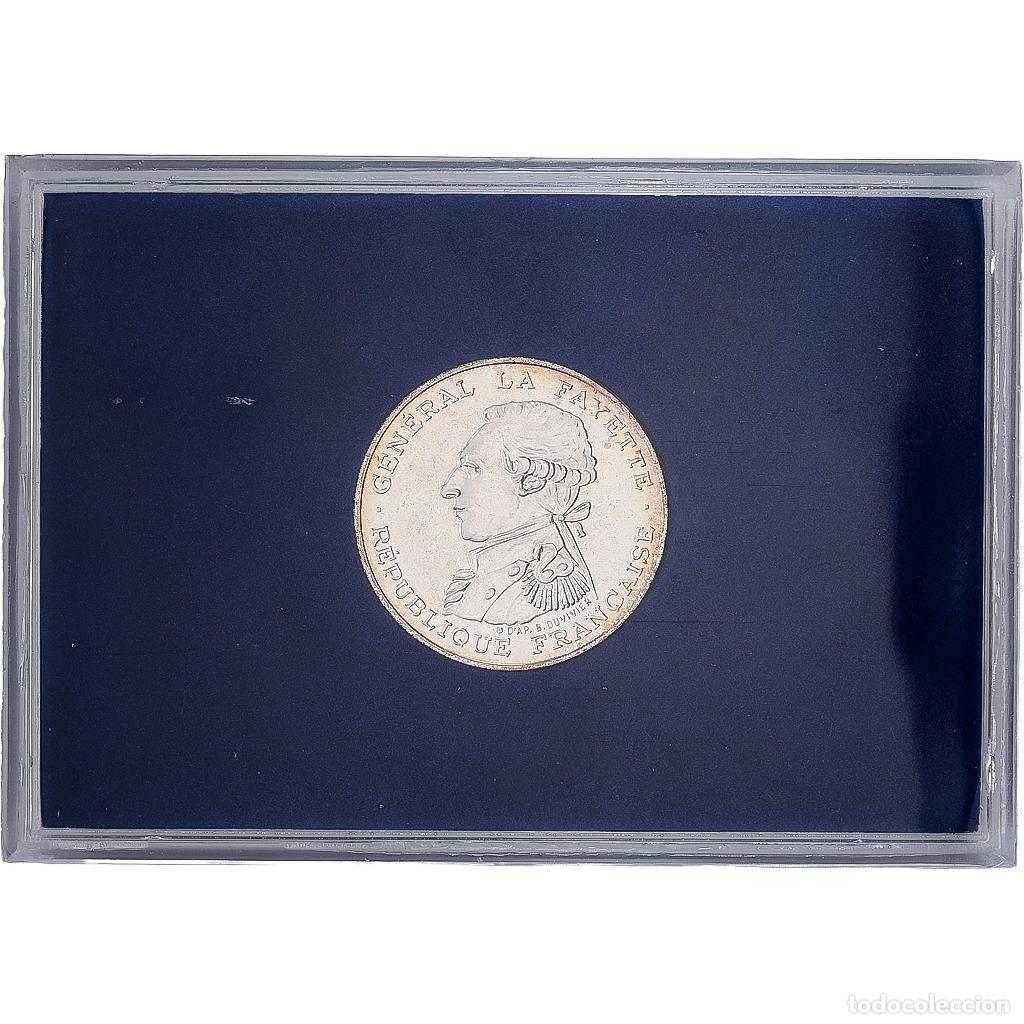 Monedas antiguas de Europa: [#1203001] Francia, 100 Francs, 1987, Paris, Plata, MS 62, KM:962a