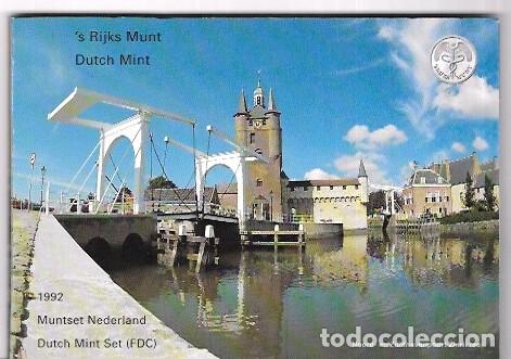 Monedas antiguas de Europa: NEDERLAND CARTERA DE 1992 NUEVA