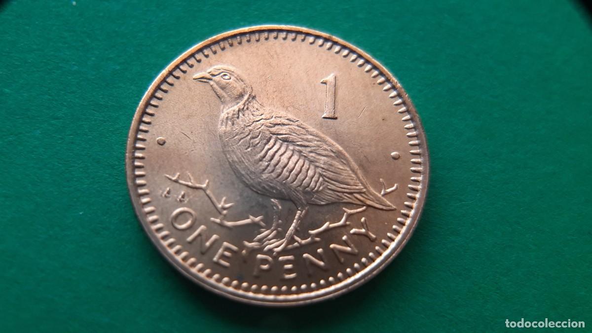 Monedas antiguas de Europa: (GIBRALTAR)(1994)(CUPRONIQUEL) 1 PENNY PERD&Iacute;Z ELIZABETH II