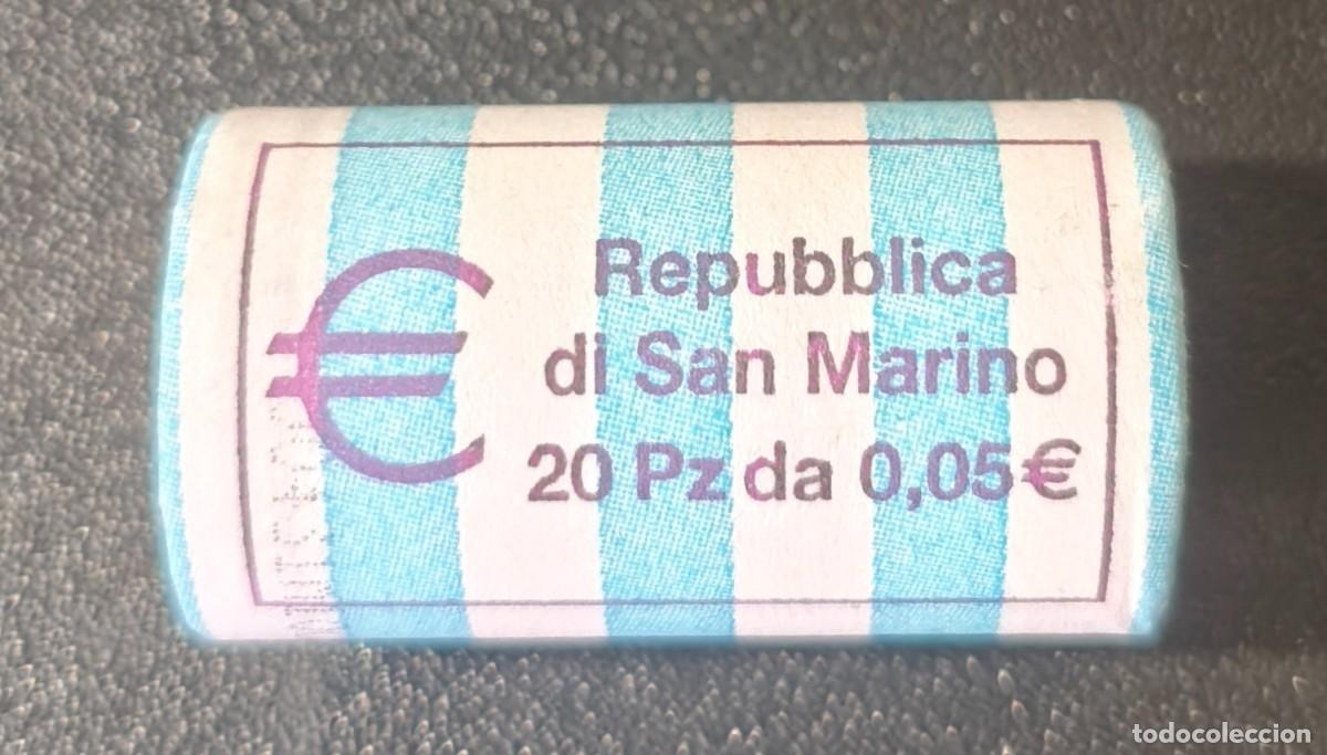 Monedas antiguas de Europa: San Marino rollo de 5 c&eacute;ntimos X20 2006 (FDC)