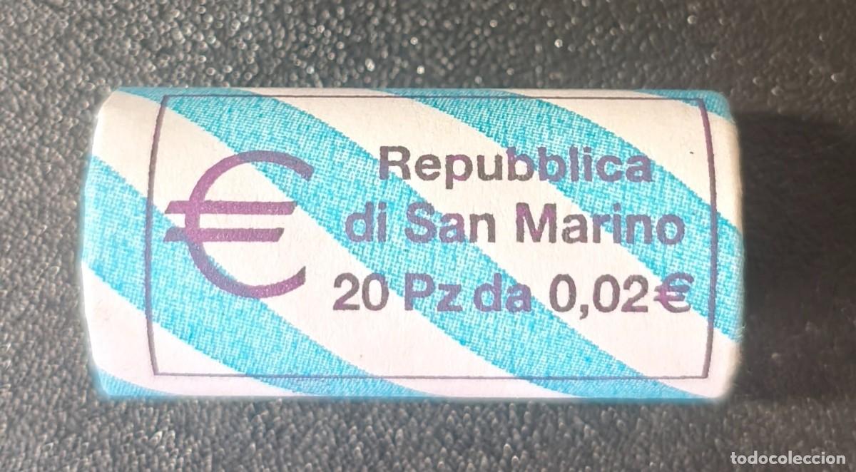 Monedas antiguas de Europa: San Marino rollo de 2 c&eacute;ntimos X20 2006 (FDC)