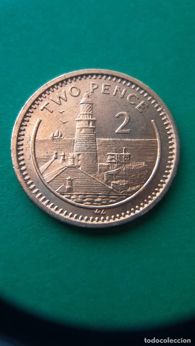 Monedas antiguas de Europa: (GIBRALTAR)(1994)(BRONCE) 2 PENCE CONSTRUCCIONES ELIZABETH II