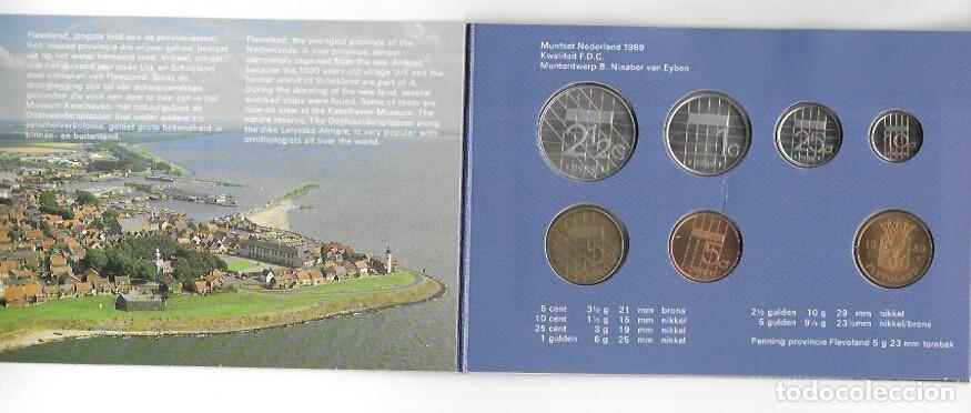 Monedas antiguas de Europa: NEDERLAND CARPETA DE 1989