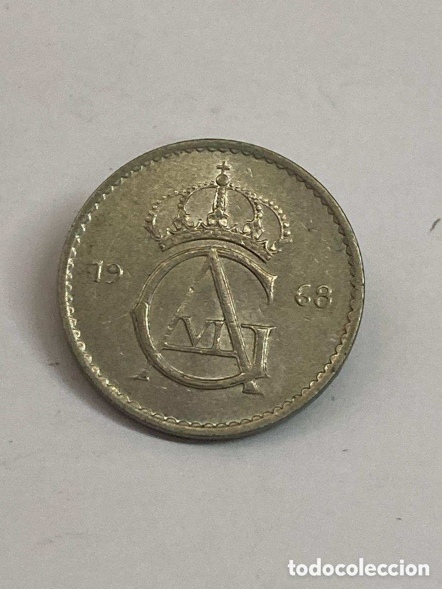 Monedas antiguas de Europa: Moneda 50 Ore 1968 Suecia