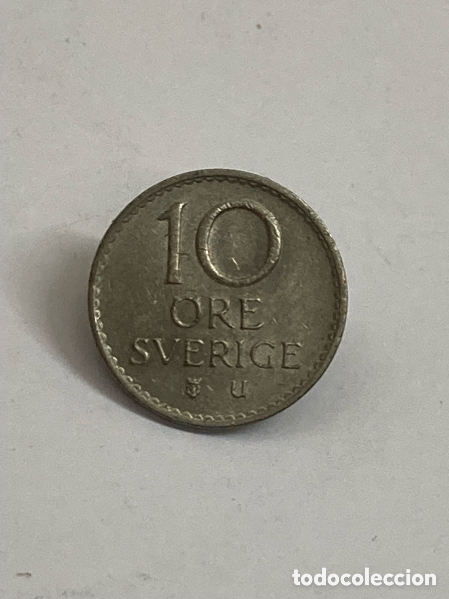 Monedas antiguas de Europa: Moneda 10 Ore 1966 Suecia