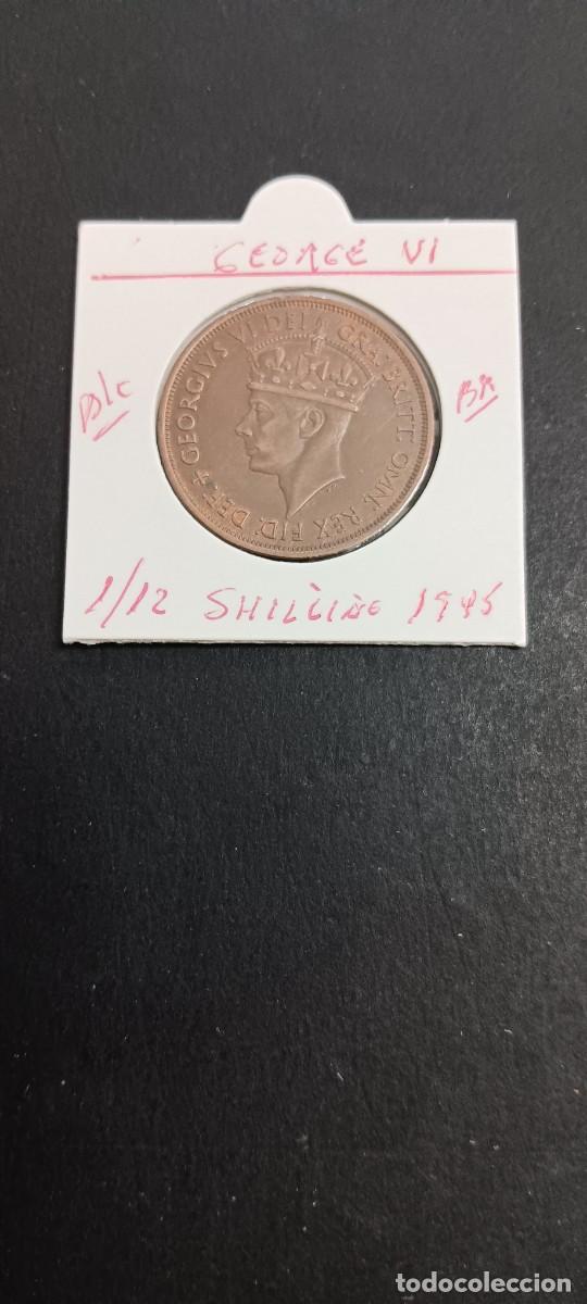 Monedas antiguas de Europa: JERSEY 1/12 SHILLING 1945 BC KM=19 (BRONCE)CONM.LIBERACI&Oacute;N