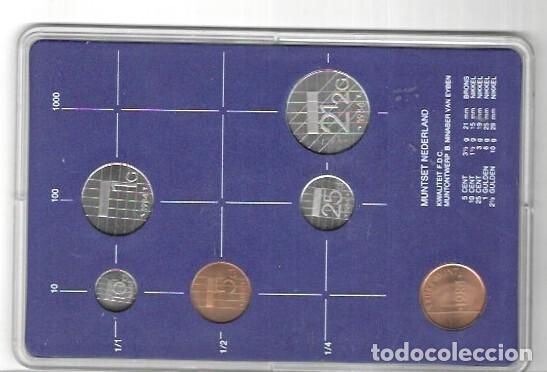 Monedas antiguas de Europa: NEDERLAND CARPETA A&Ntilde;O 1984