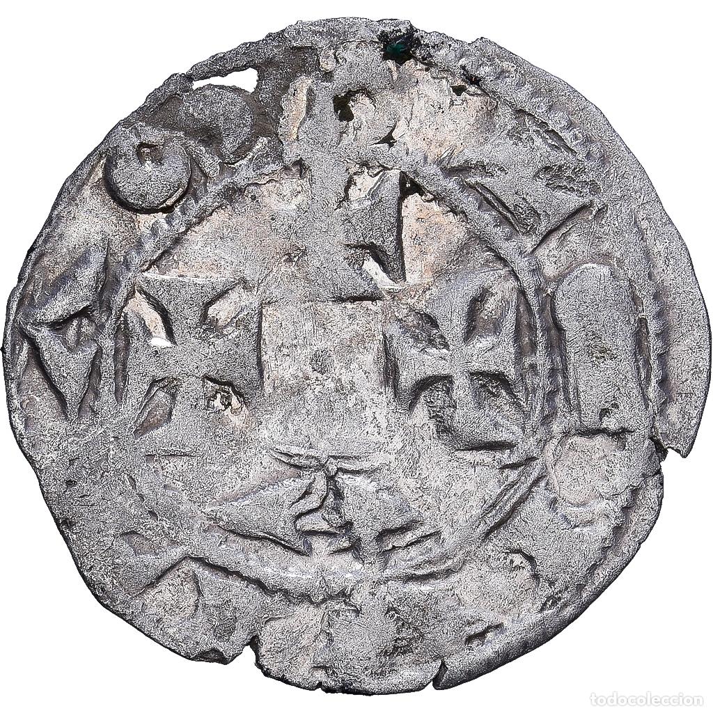 Monedas antiguas de Europa: [#1202962] Francia, Denier, 1240-1260, Cahors, Vell&oacute;n, MBC, Boudeau:782
