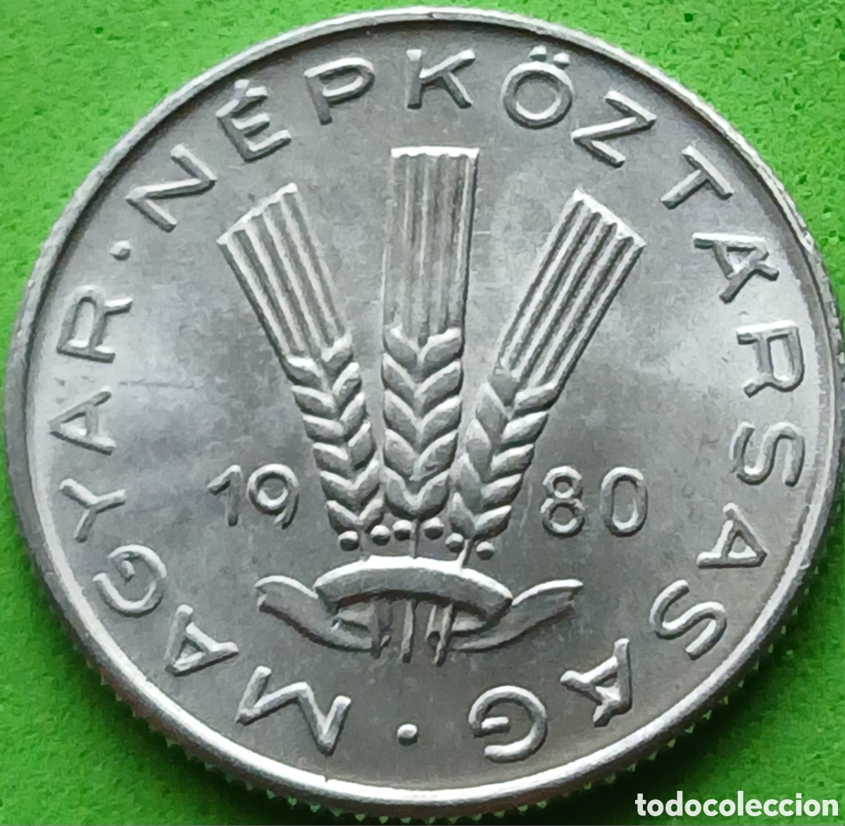Monete antiche di Europa: Hungr&iacute;a 20 filler 1980 km#573