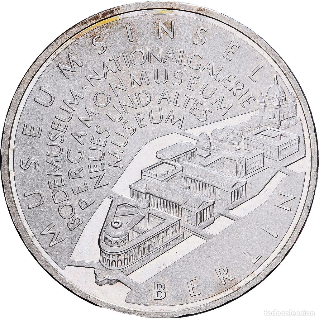 Alte M&uuml;nzen aus Europa: [#1167621] Alemania, 10 Euro, Museum Island Berlin, 2002, Berlin, Plata, EBC+, KM:218