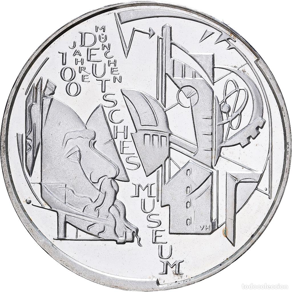 Monedas antiguas de Europa: [#1167628] Alemania, 10 Euro, German Museum Munich, 2003, Munich, Plata, SC, KM:225