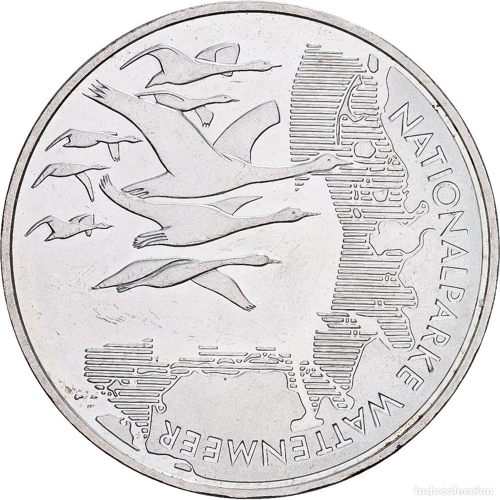Monedas antiguas de Europa: [#1167635] Alemania, 10 Euro, Nationalparke Wattenmeer, 2004, Hamburg, Plata, EBC+, KM:232