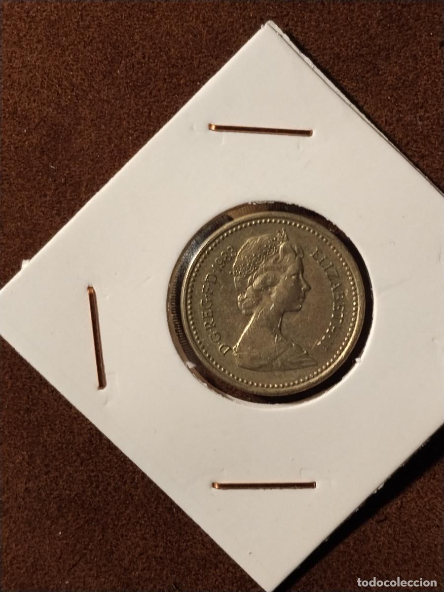 Monedas antiguas de Europa: Reino Unido &ndash; 1 Pound 1983 &ndash; Primer a&ntilde;o de emisi&oacute;n &ndash; Elizabeth II