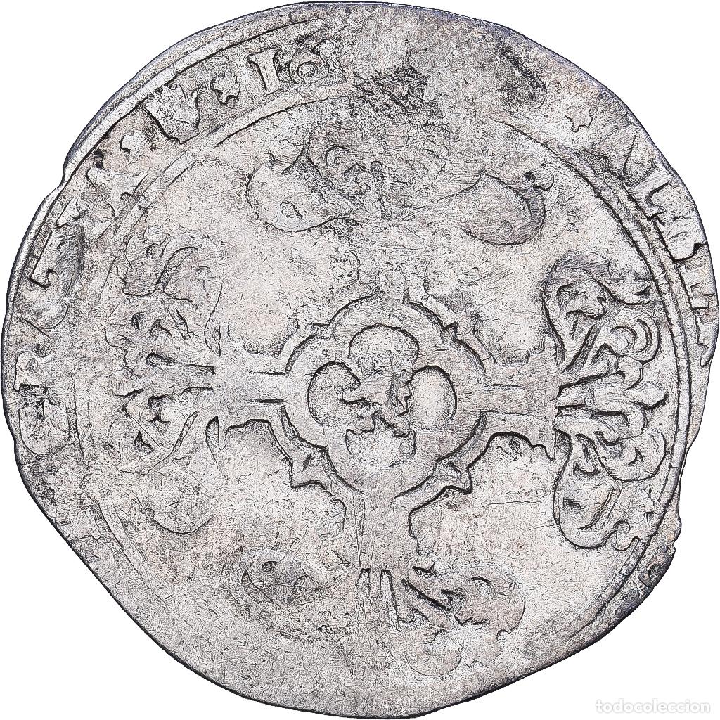 Monedas antiguas de Europa: [#1202982] Pa&iacute;ses Bajos espa&ntilde;oles, Albert & Isabella, 3 Patards, 1620, Antwerp, Plata