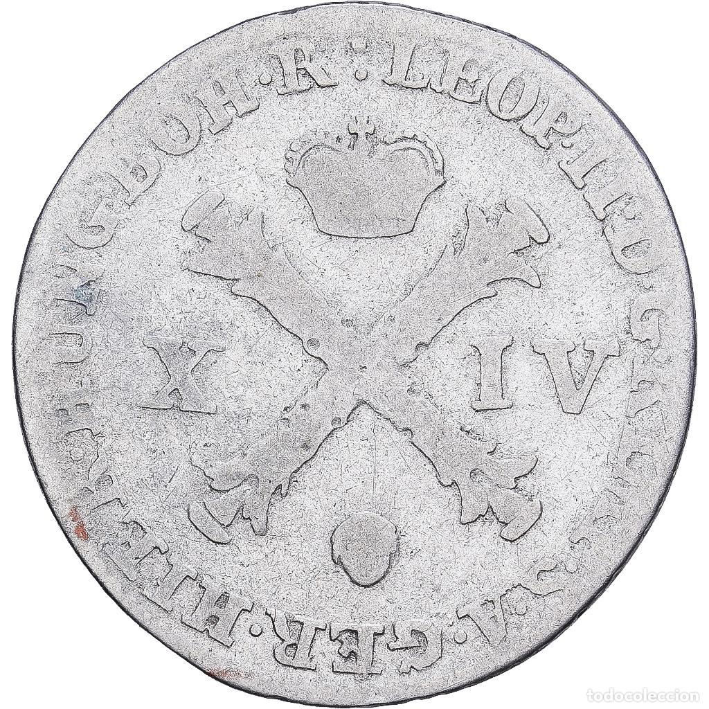 Monedas antiguas de Europa: [#1202985] Pa&iacute;ses Bajos espa&ntilde;oles, Leopold II, 14 Liards, 14 Oorden, 1791, Brussels