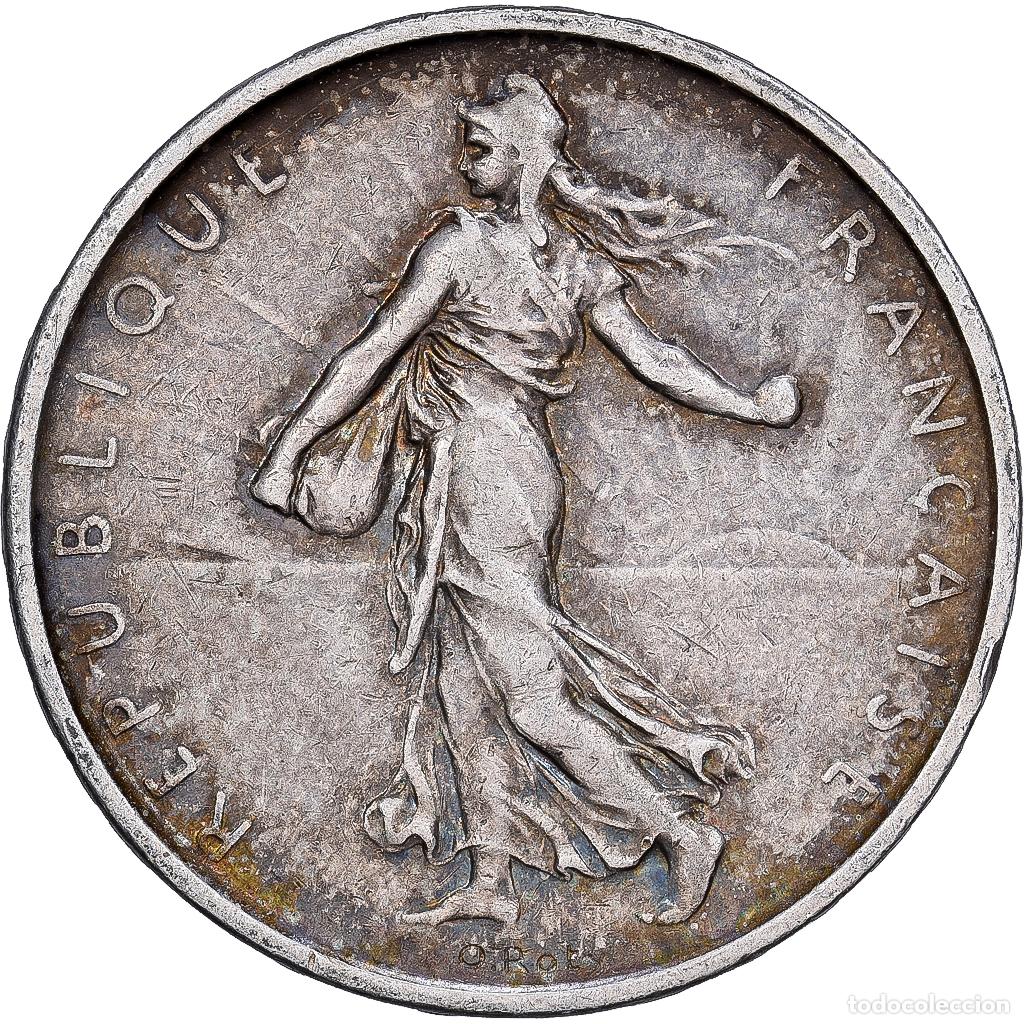 Monedas antiguas de Europa: [#1202987] Francia, 5 Francs, Semeuse, 1962, Paris, Plata, EBC, KM:926