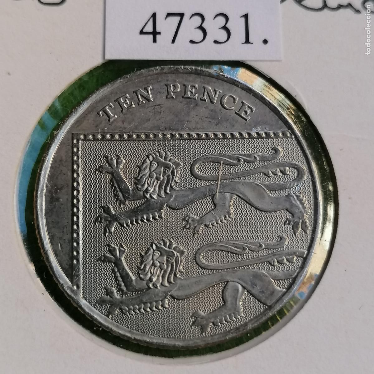 Monedas antiguas de Europa: Inglaterra 10 peniques 2008, UK