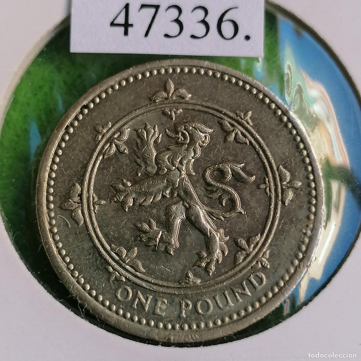 Monedas antiguas de Europa: Inglaterra 1 libra 1994, UK