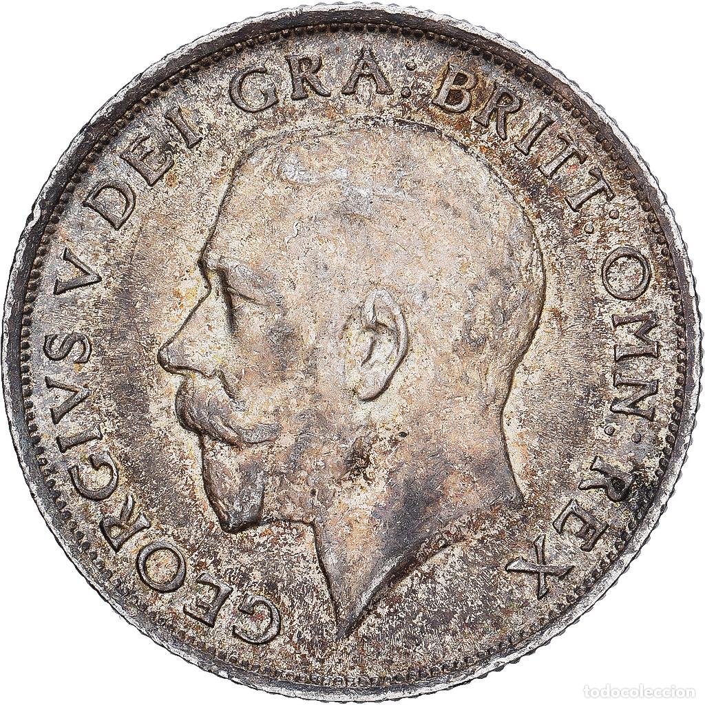 Monedas antiguas de Europa: [#1203009] Gran Breta&ntilde;a, George V, Shilling, 1918, Plata, MBC, KM:816