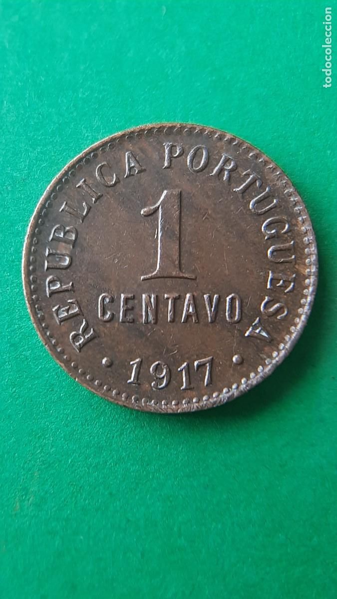 Monedas antiguas de Europa: (PORTUGAL)(1817)(BRONCE) 1 CENTAVO