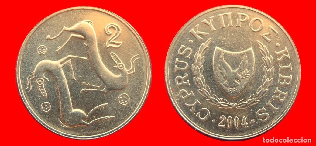 Monedas antiguas de Europa: 2 CENTIMOS 2004 CHIPRE-151094