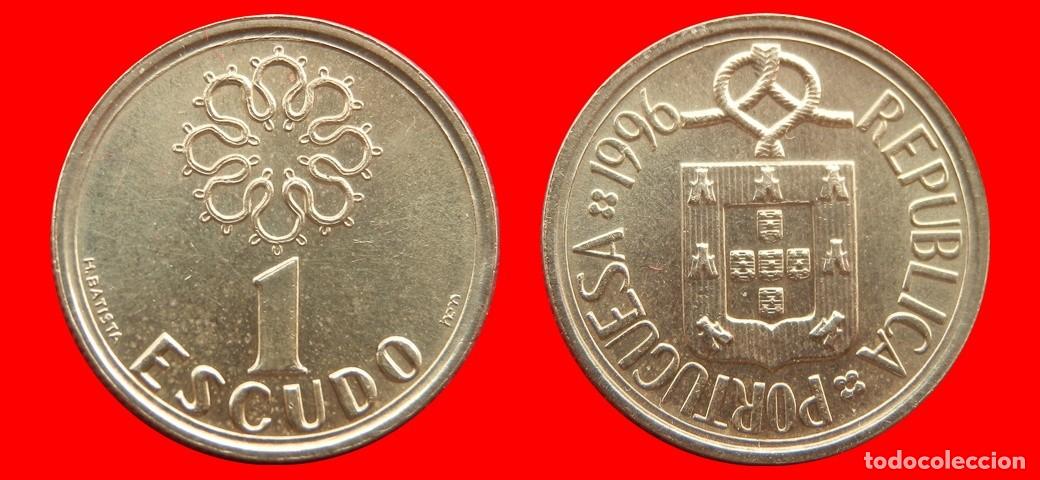 Monedas antiguas de Europa: 1 ESCUDO 1996 PORTUGAL-151122