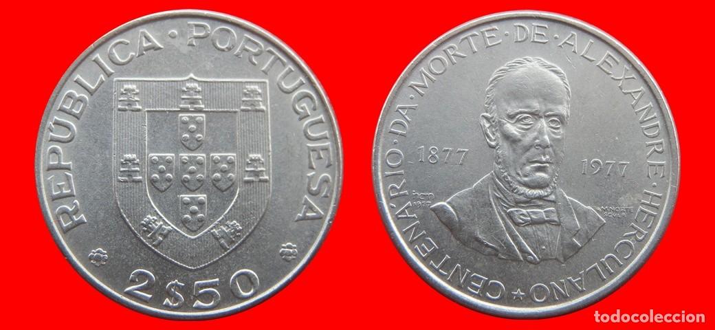 Monedas antiguas de Europa: 2,5 ESCUDOS 1977 PORTUGAL-151123