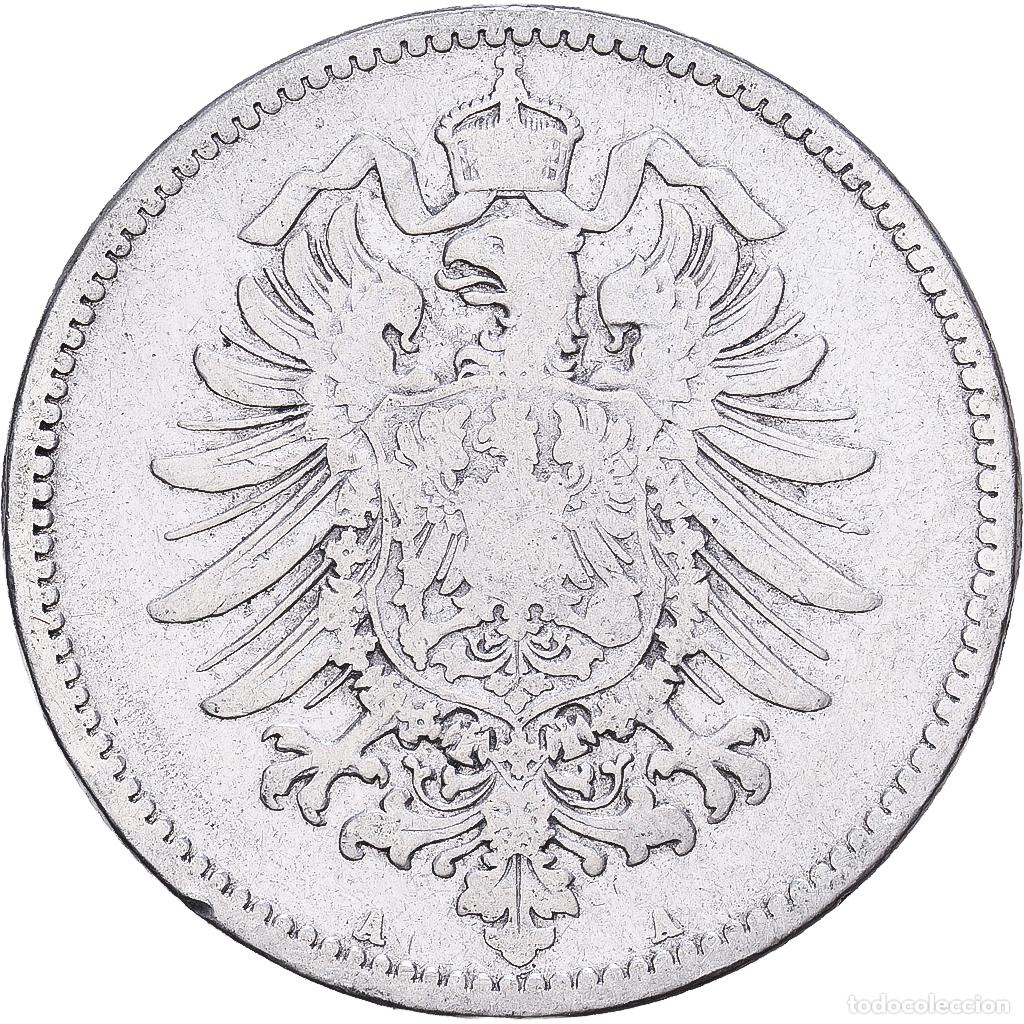 Monedas antiguas de Europa: [#1167832] Moneda, ALEMANIA - IMPERIO, Wilhelm I, Mark, 1874, Berlin, BC+, Plata, KM:7