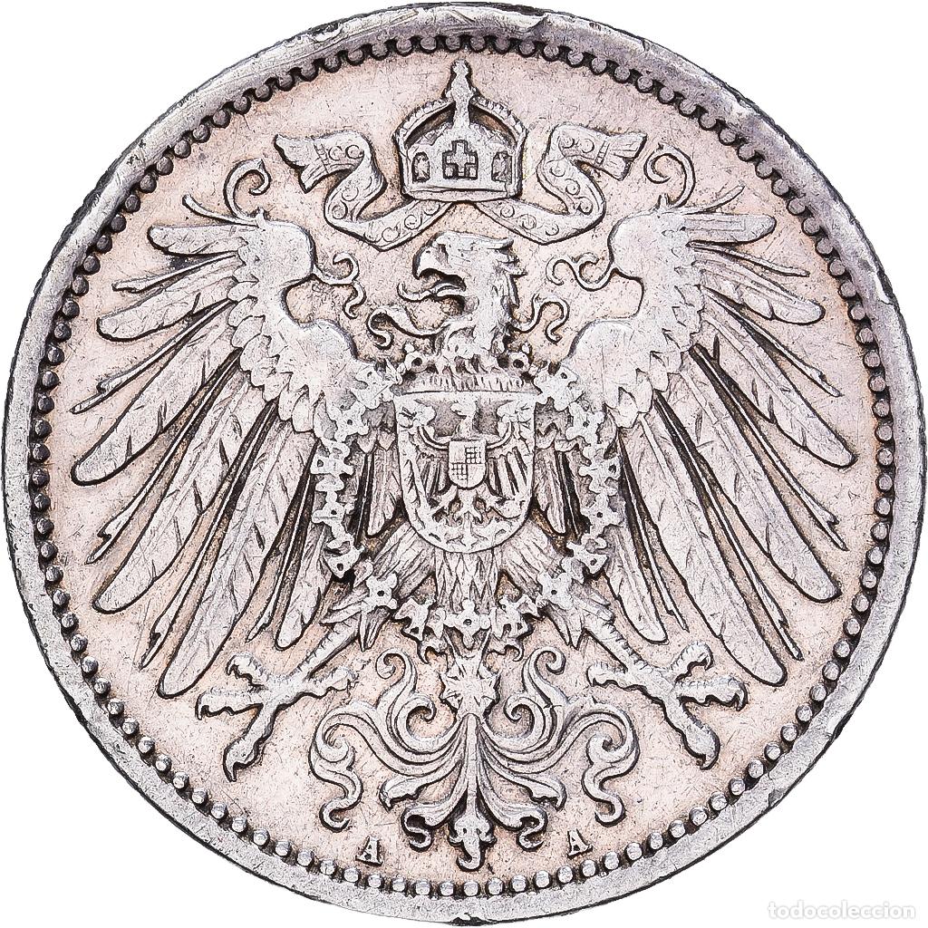 Monedas antiguas de Europa: [#1167841] Alemania, Wilhelm II, Mark, 1905, Berlin, Plata, MBC, KM:14