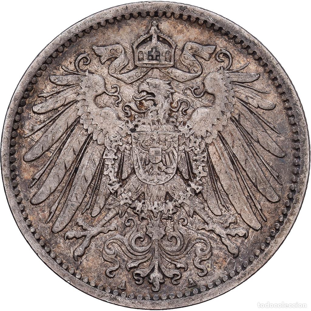 Monedas antiguas de Europa: [#1167842] ALEMANIA - IMPERIO, Wilhelm II, Mark, 1906, Berlin, Plata, MBC, KM:14