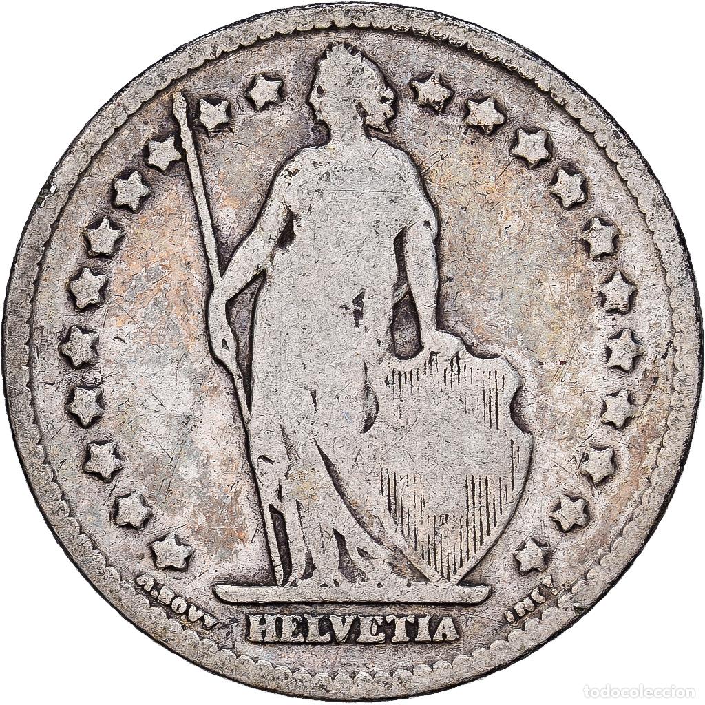 Monedas antiguas de Europa: [#1167857] Suiza, Franc, Helvetia, 1903, Bern, Plata, BC+, KM:29a