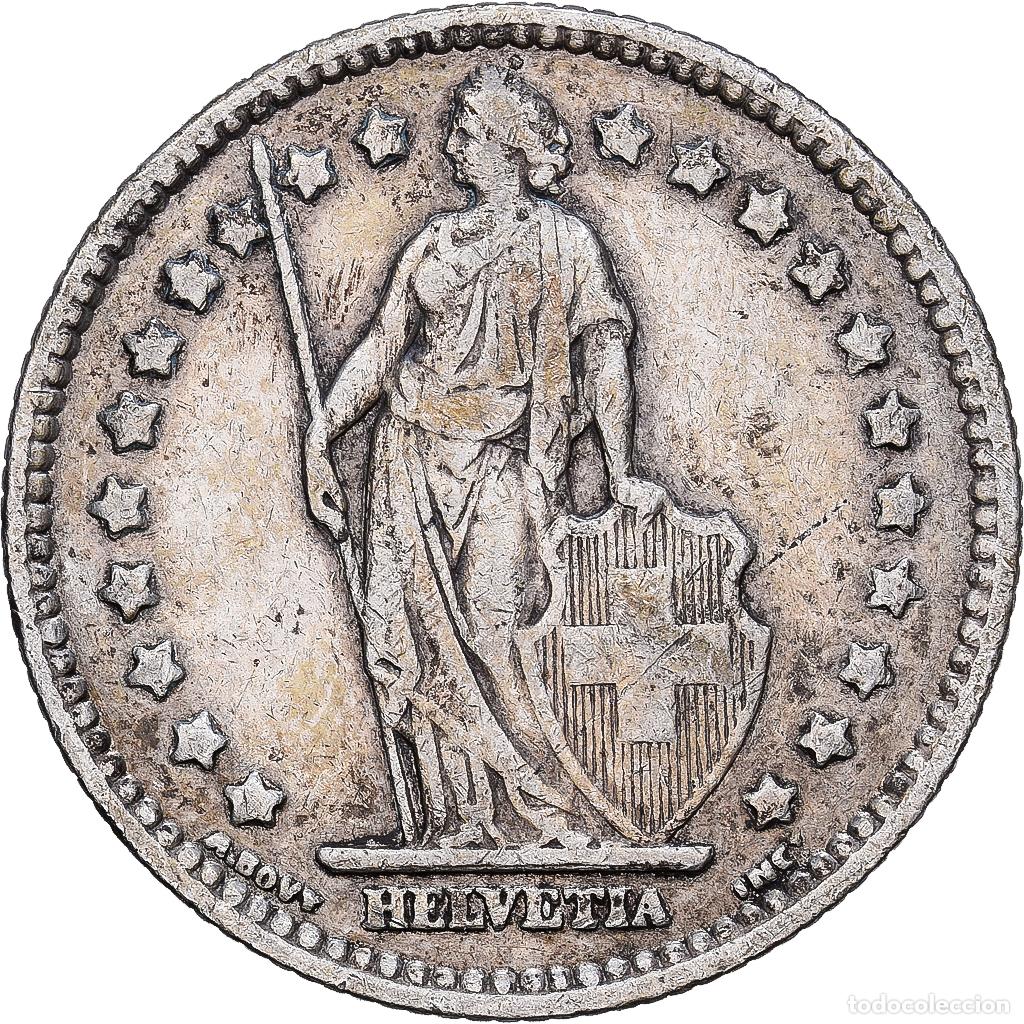 Monedas antiguas de Europa: [#1167861] Suiza, Franc, Helvetia, 1913, Bern, Plata, MBC