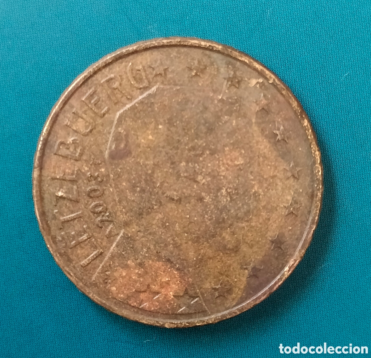 Monedas antiguas de Europa: 50 C&eacute;ntimos 2003 Luxemburgo. moneda&nbsp; de Luxemburgo
