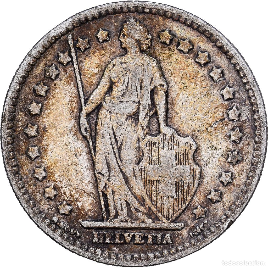 Monedas antiguas de Europa: [#1167865] Suiza, Franc, 1920, Bern, Plata, BC+, KM:24