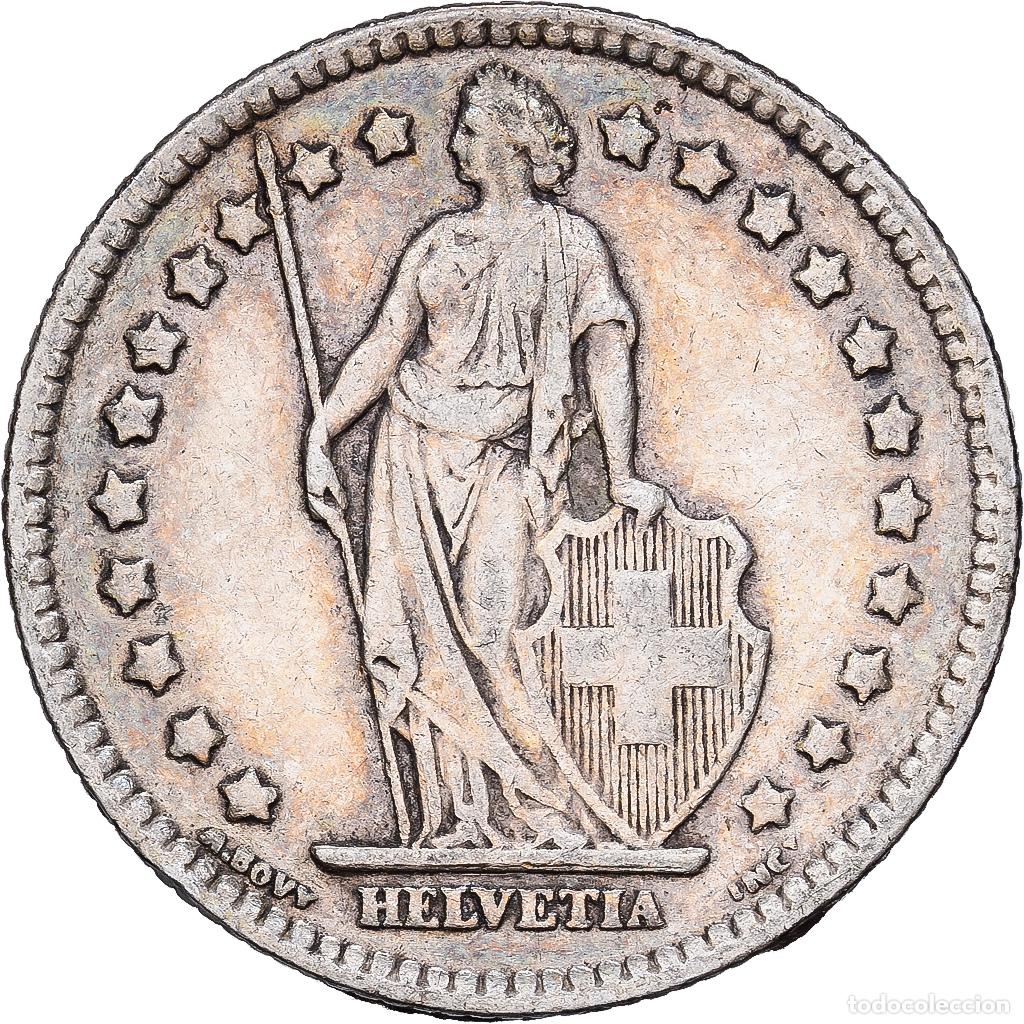 Monedas antiguas de Europa: [#1167867] Suiza, Franc, 1921, Bern, Plata, MBC, KM:24