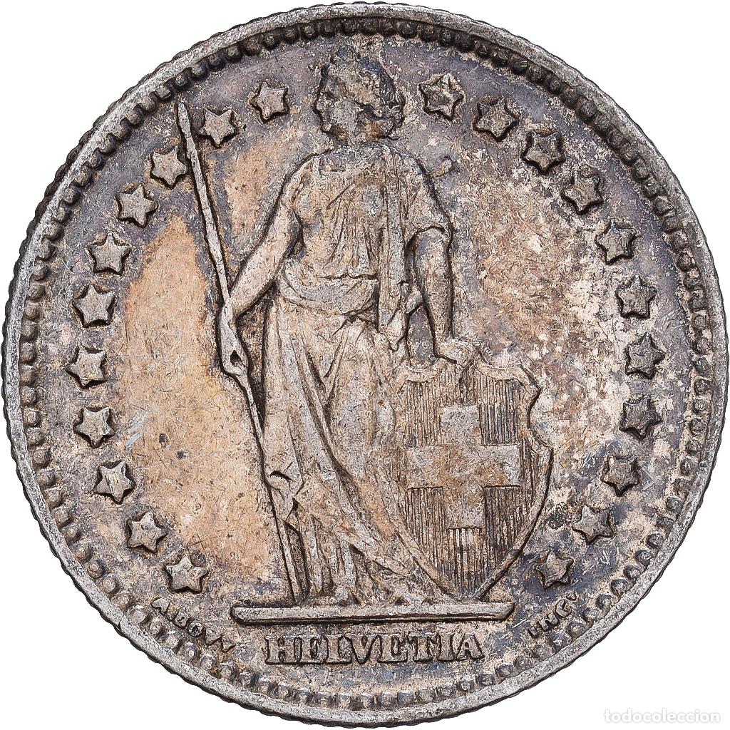 Monedas antiguas de Europa: [#1167866] Suiza, Franc, 1920, Bern, Plata, BC+, KM:24