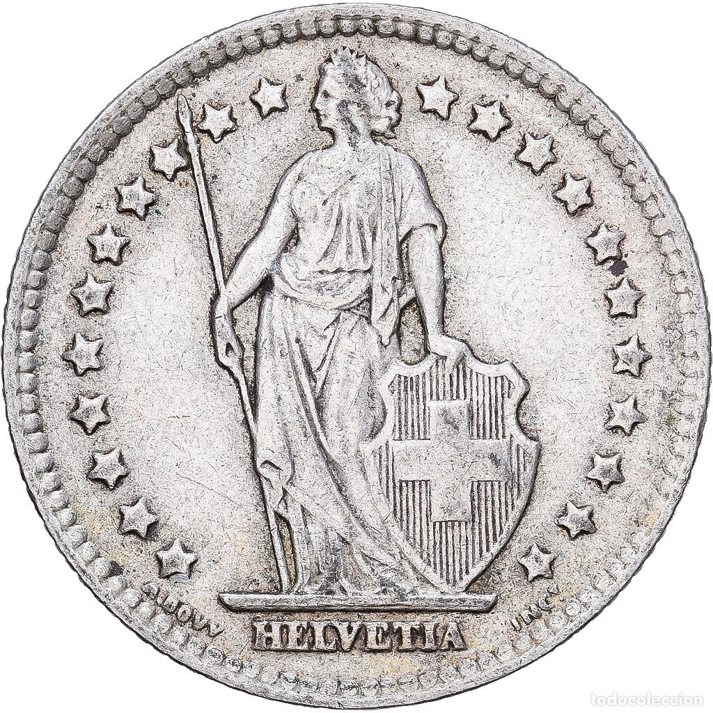 Monedas antiguas de Europa: [#1167871] Suiza, Franc, 1943, Bern, Plata, MBC, KM:24
