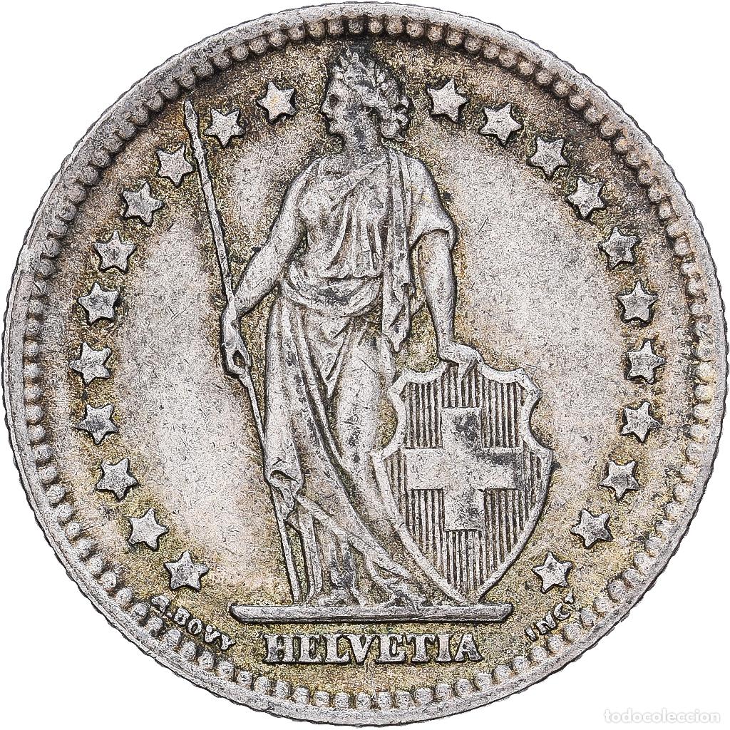 Monedas antiguas de Europa: [#1167873] Suiza, Franc, 1944, Bern, Plata, MBC, KM:24