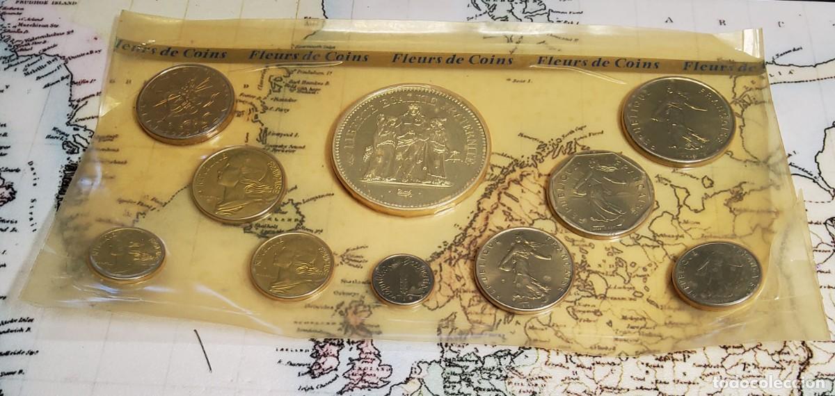 Monedas antiguas de Europa: JUEGO COMPLETO DE FRANCIA DEL A&Ntilde;O 1979.FLOR DE CU&Ntilde;O.LUJO.