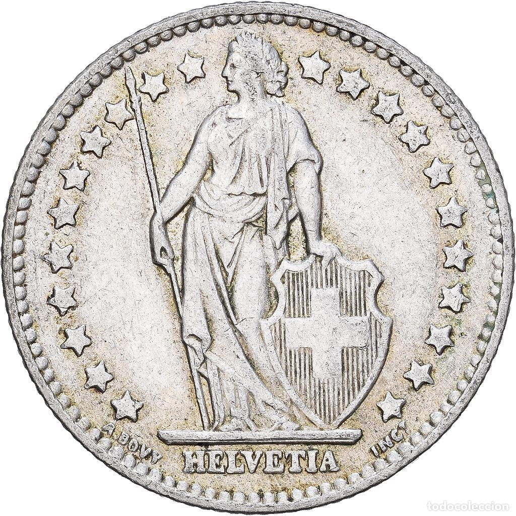 Monedas antiguas de Europa: [#1167879] Suiza, Franc, 1959, Bern, Plata, MBC+, KM:24