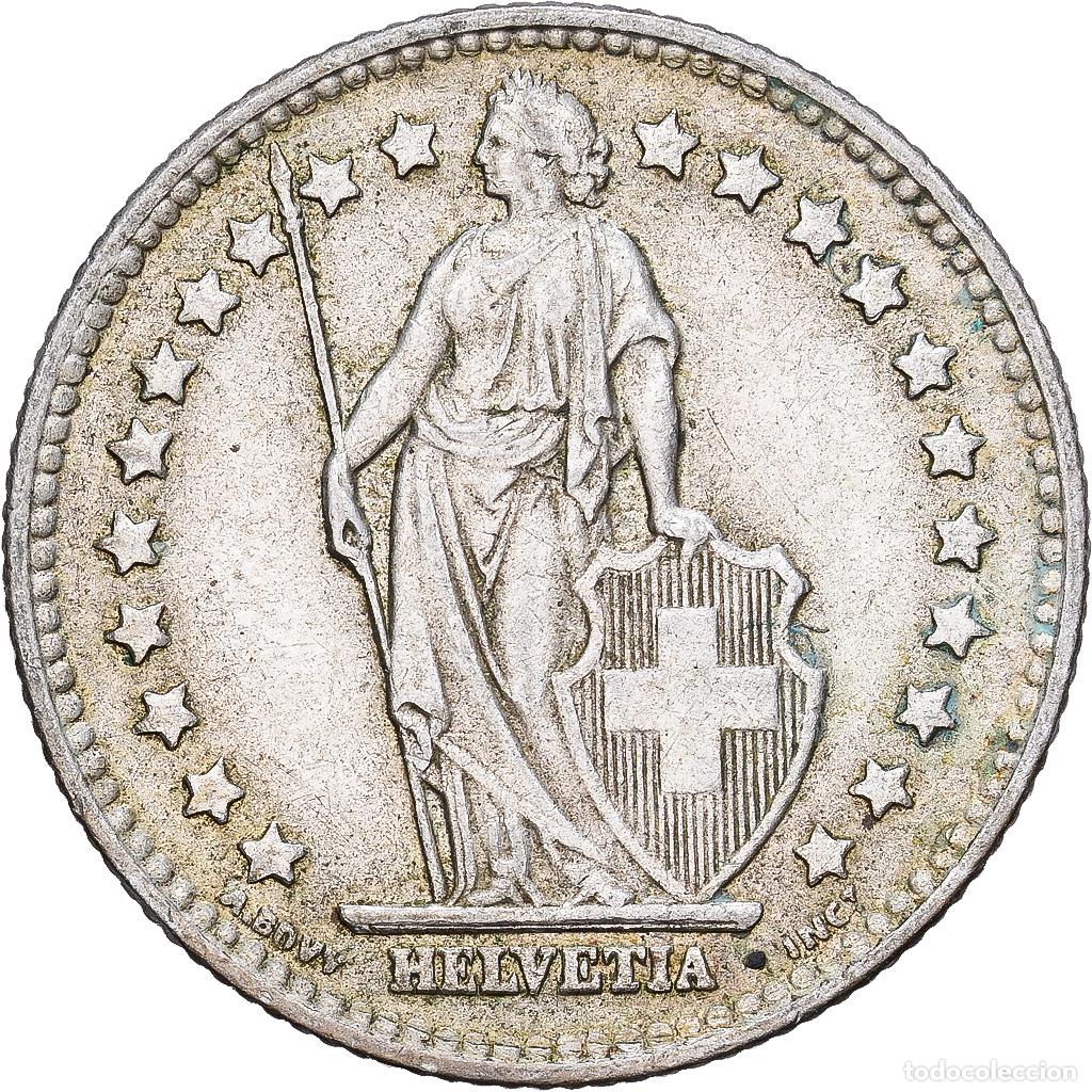 Monedas antiguas de Europa: [#1167878] Suiza, Franc, 1960, Bern, Plata, MBC+, KM:24