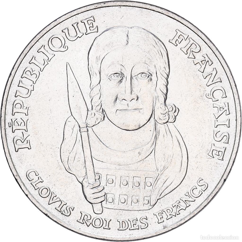 Monedas antiguas de Europa: [#1167904] Moneda, Francia, Clovis, 100 Francs, 1996, Paris, EBC, Plata, KM:1180