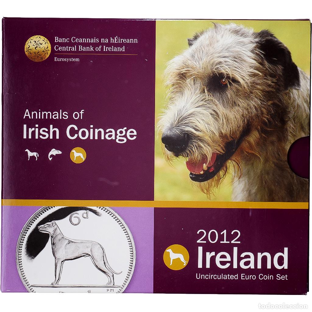 Monedas antiguas de Europa: [#1545354] REP&Uacute;BLICA DE IRLANDA, Coffret 1c. &agrave; 2&euro;, Animals of Irish Coinage, Dog